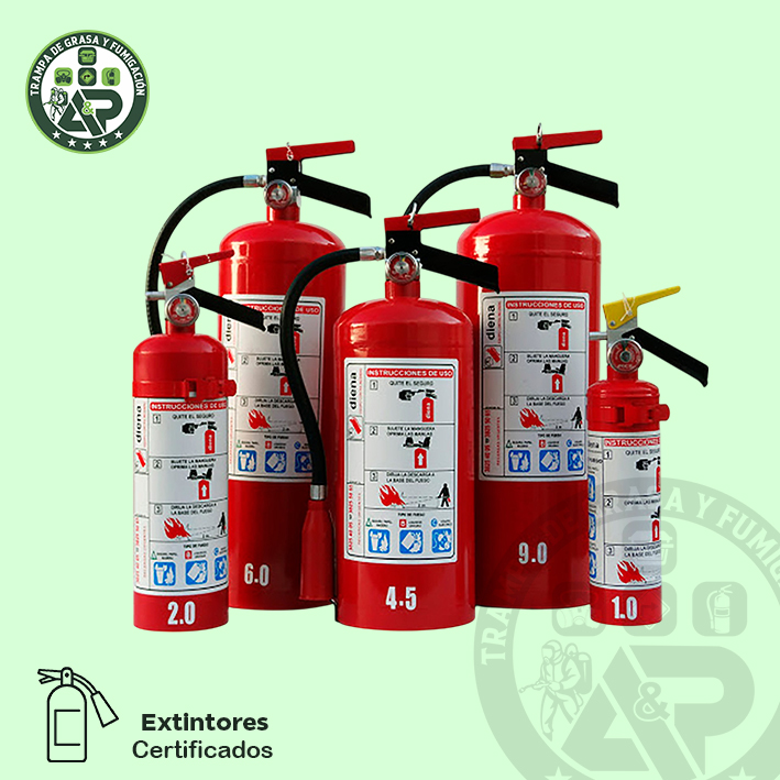 Extintor Polvo Químico Seco (PQS)